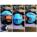 Thunderbird, casco jet - Turchese - L