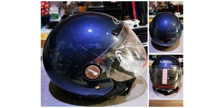 Casco JFM 418 taglia XL Dark Blue