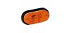 Luce decorativa a 2 Led, 24V - Arancio