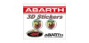 ADESIVO 3D STICKERS STEMMA ABARTH D. 21MM