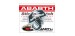 ADESIVO ABARTH STICKERS PATCH SCORPIONE SAGOMATO 45 X 45 MM
