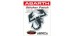 ADESIVO ABARTH STICKERS PATCH SCORPIONE SAGOMATO 70X80 MM