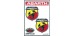  ADESIVO ABARTH RACING TABS 2 SCUDETTI MEDI