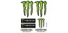ADESIVO MONSTER ENERGY 9PZ MEDI 16X13,5 CM