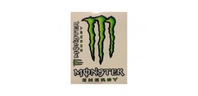 ADESIVO MONSTER ENERGY 3PZ STANDARD 12X9,5 CM